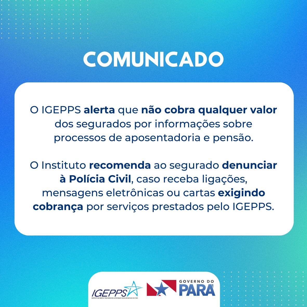 Comunicado grand