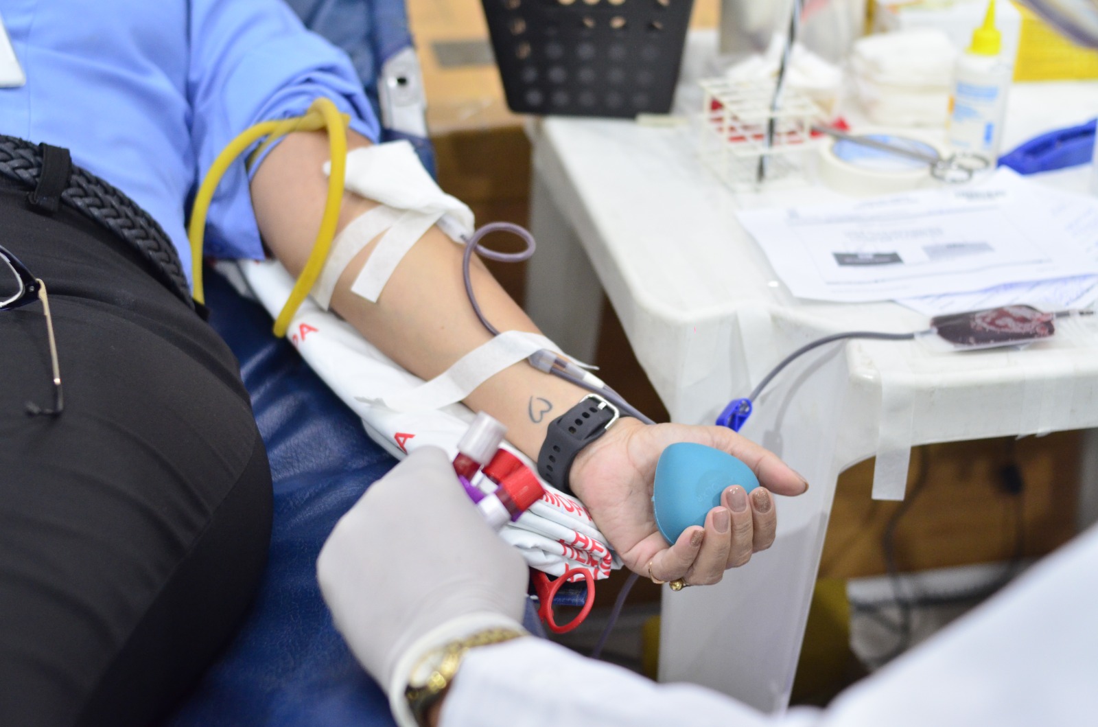 Iniciativa, que faz parte do calendário anual de eventos do Instituto, coletou 21 bolsas de sangue.