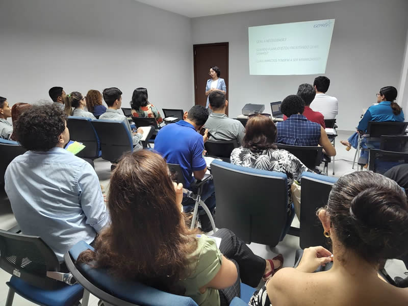 Servidores da Agência de Defesa Agropecuária do Pará (ADEPARÁ), Secretaria de Estado da Saúde do Pará (SESPA) e Secretaria de Estado de Educação (SEDUC) participaram do Papo Previdenciário em Castanhal. Qualidade de vida na preparação para aposentadoria e atualização das normas previdenciárias foram temas do encontro.